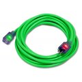 Micromicrome 25 ft. 14 by 3 Green Pro Glo Extension Cord MI2669159